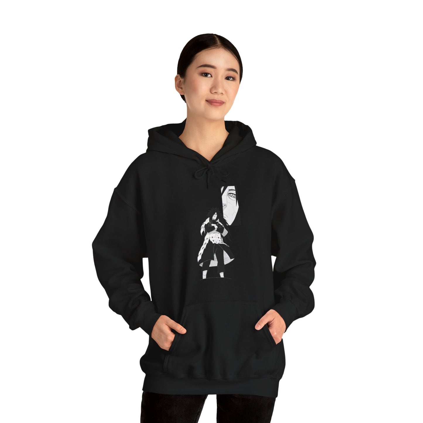 Unisex Heavy Blend™ Hoodie - "Madara´s First Manga Appearance" from Naruto Shippuden