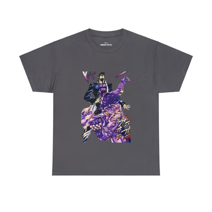 Unisex Heavy Cotton T-shirt - "Star Platinum Manga" from JoJo´s Bizarre Adventure