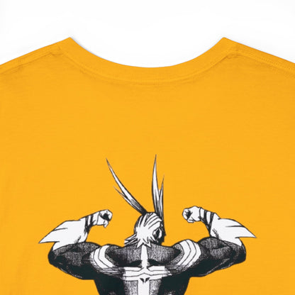 Unisex Heavy Cotton T-shirt - "All Might Manga" from My Hero Academia