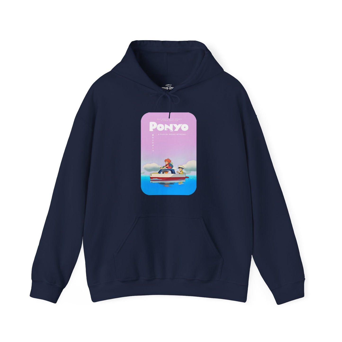 Unisex Heavy Blend™ Hoodie - "Ponyo Movie Poster" from Studio Ghibli