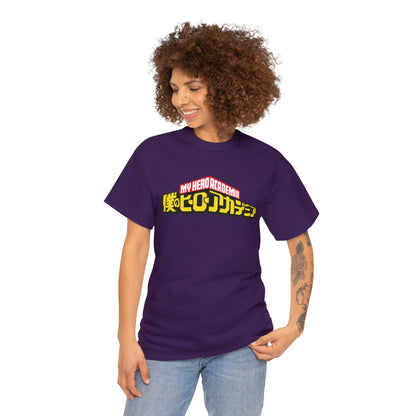 Unisex Heavy Cotton T-shirt - "Deku Manga" from My Hero Academia