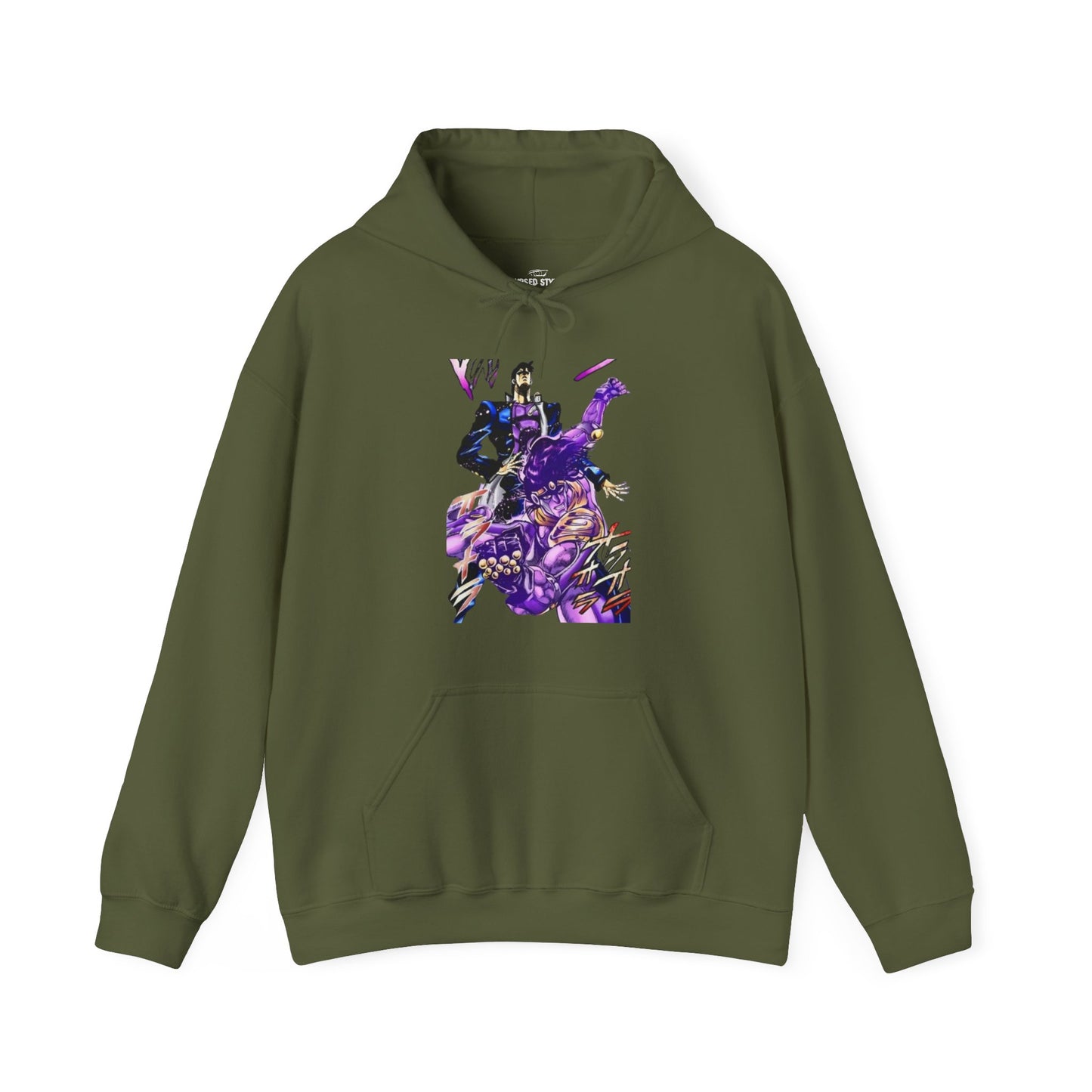 Unisex Heavy Blend™ Hoodie - "Star Platinum Manga" from JoJo´s Bizarre Adventure