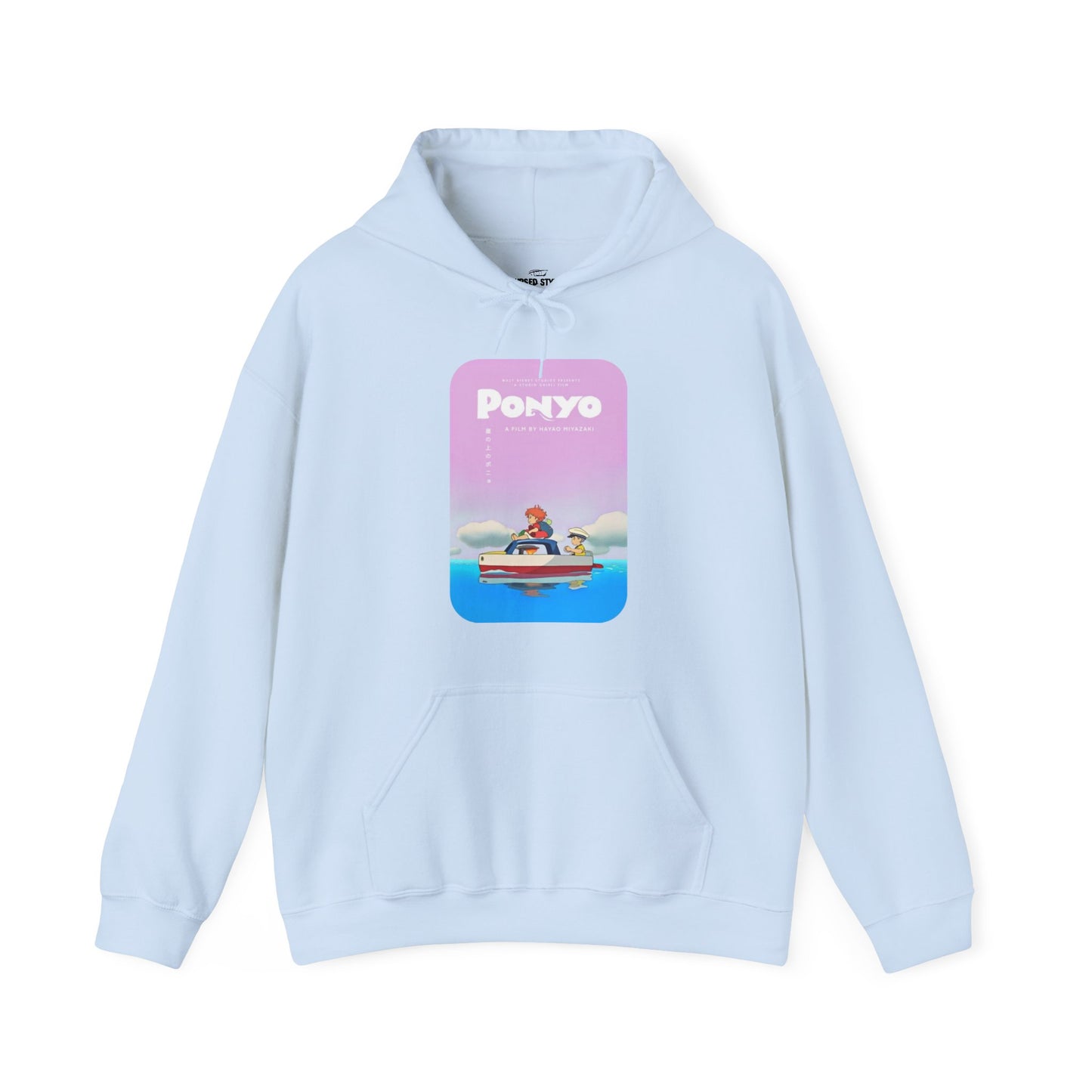 Unisex Heavy Blend™ Hoodie - "Ponyo Movie Poster" from Studio Ghibli