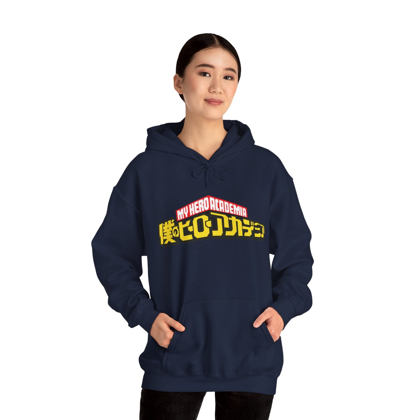 Unisex Heavy Blend™ Hoodie - "Manga Cover 1" from My Hero Academia