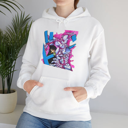 Unisex Heavy Blend™ Hoodie - "Crazy Diamond Manga" from JoJo´s Bizarre Adventure