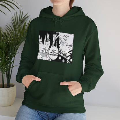 Unisex Heavy Blend™ Hoodie - "Naruto & Sasuke Manga" from Naruto Shippuden