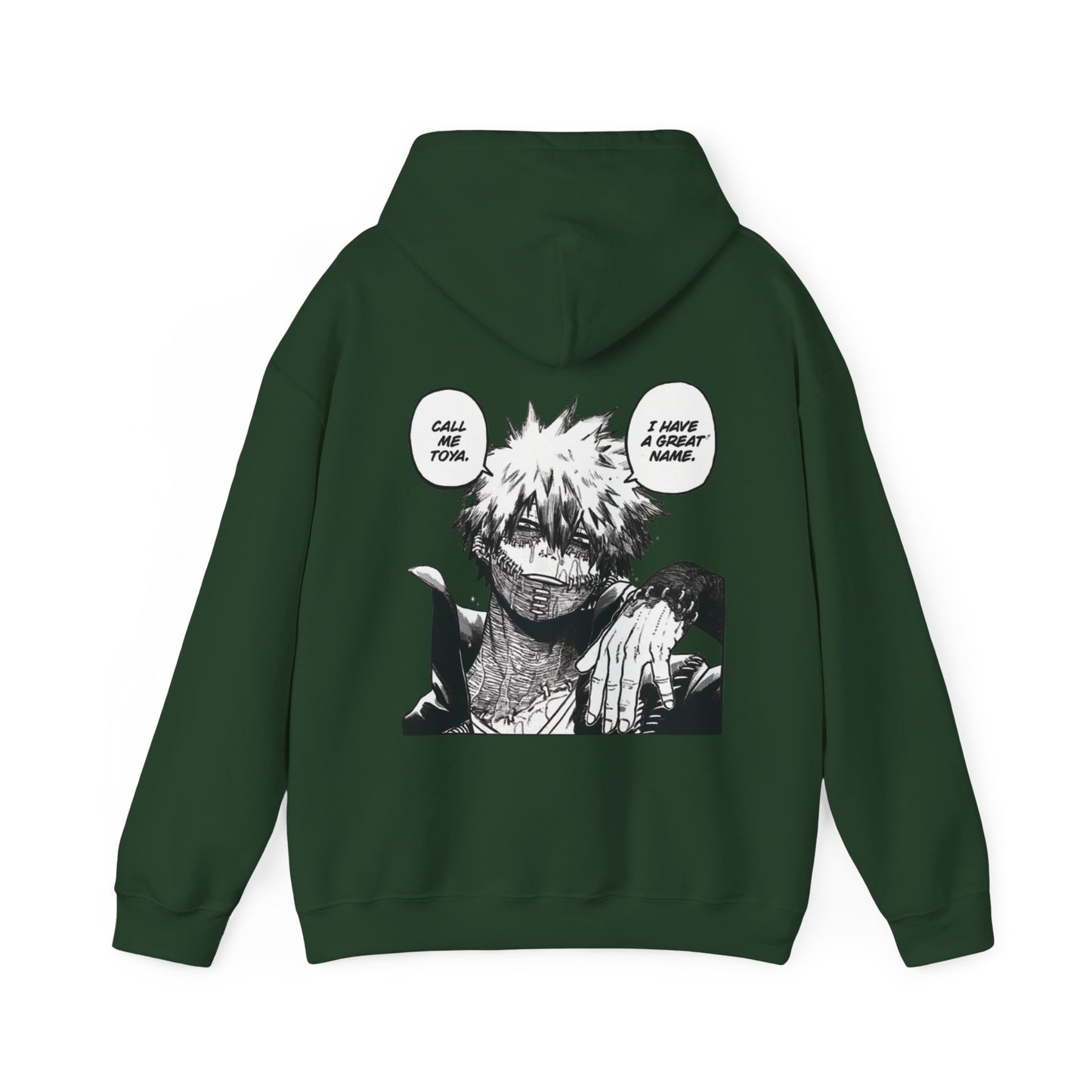 Unisex Heavy Blend™ Hoodie - "Dabi Manga" from My Hero Academia