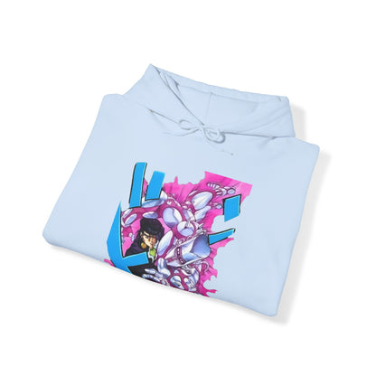 Unisex Heavy Blend™ Hoodie - "Crazy Diamond Manga" from JoJo´s Bizarre Adventure