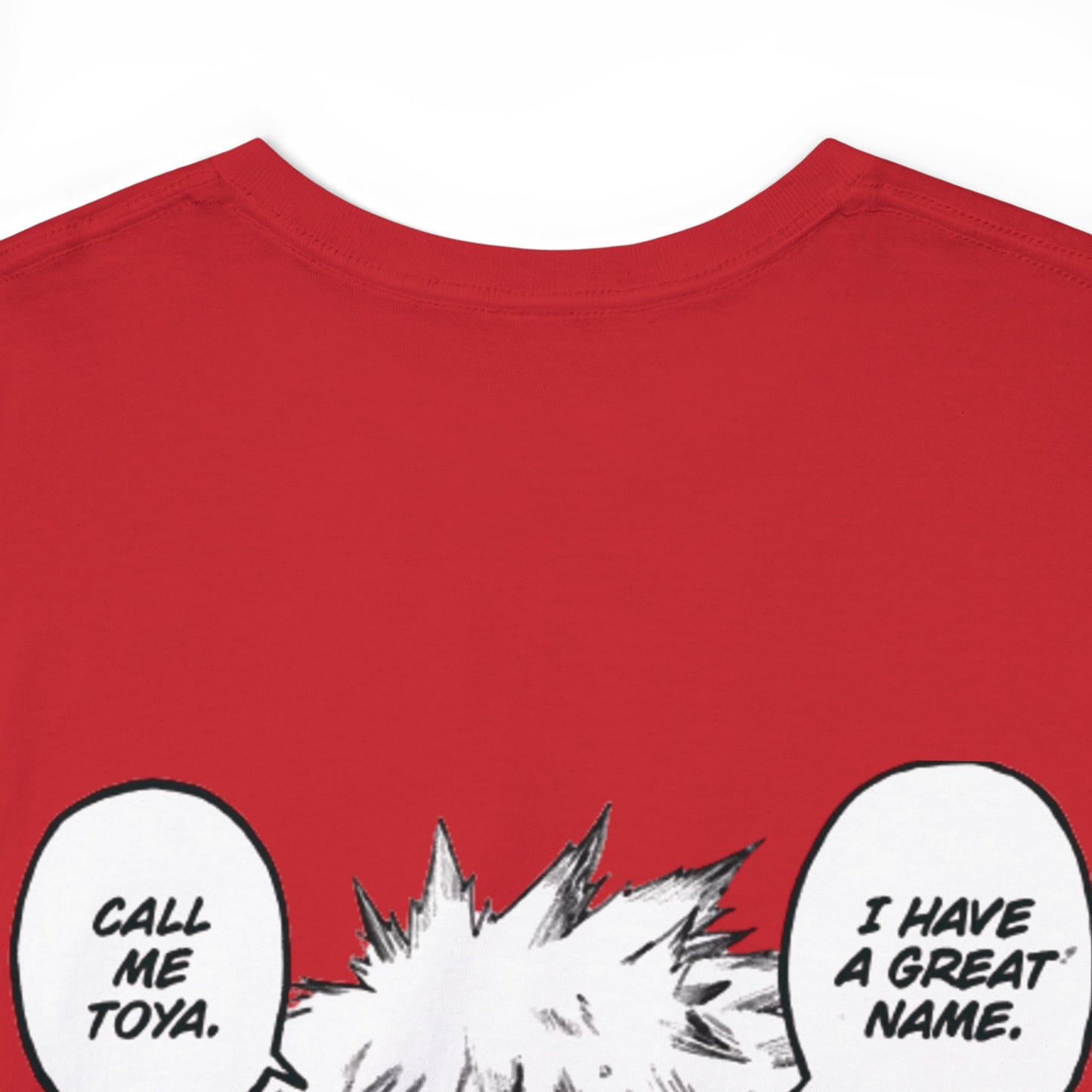 Unisex Heavy Cotton T-shirt - "Dabi Manga" from My Hero Academia