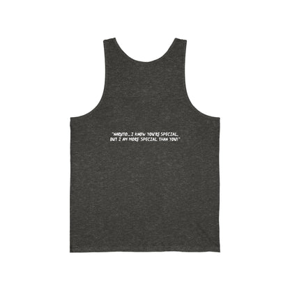 Unisex Tank Top - "Sasuke Final Battle Manga" from Naruto Shippuden