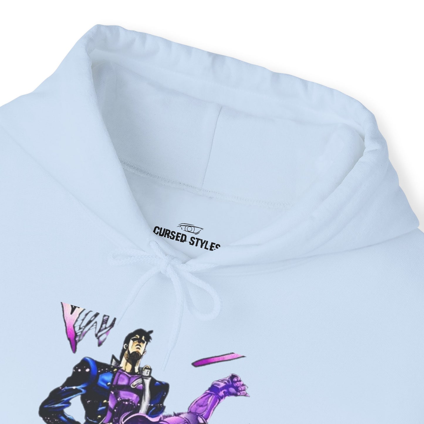 Unisex Heavy Blend™ Hoodie - "Star Platinum Manga" from JoJo´s Bizarre Adventure