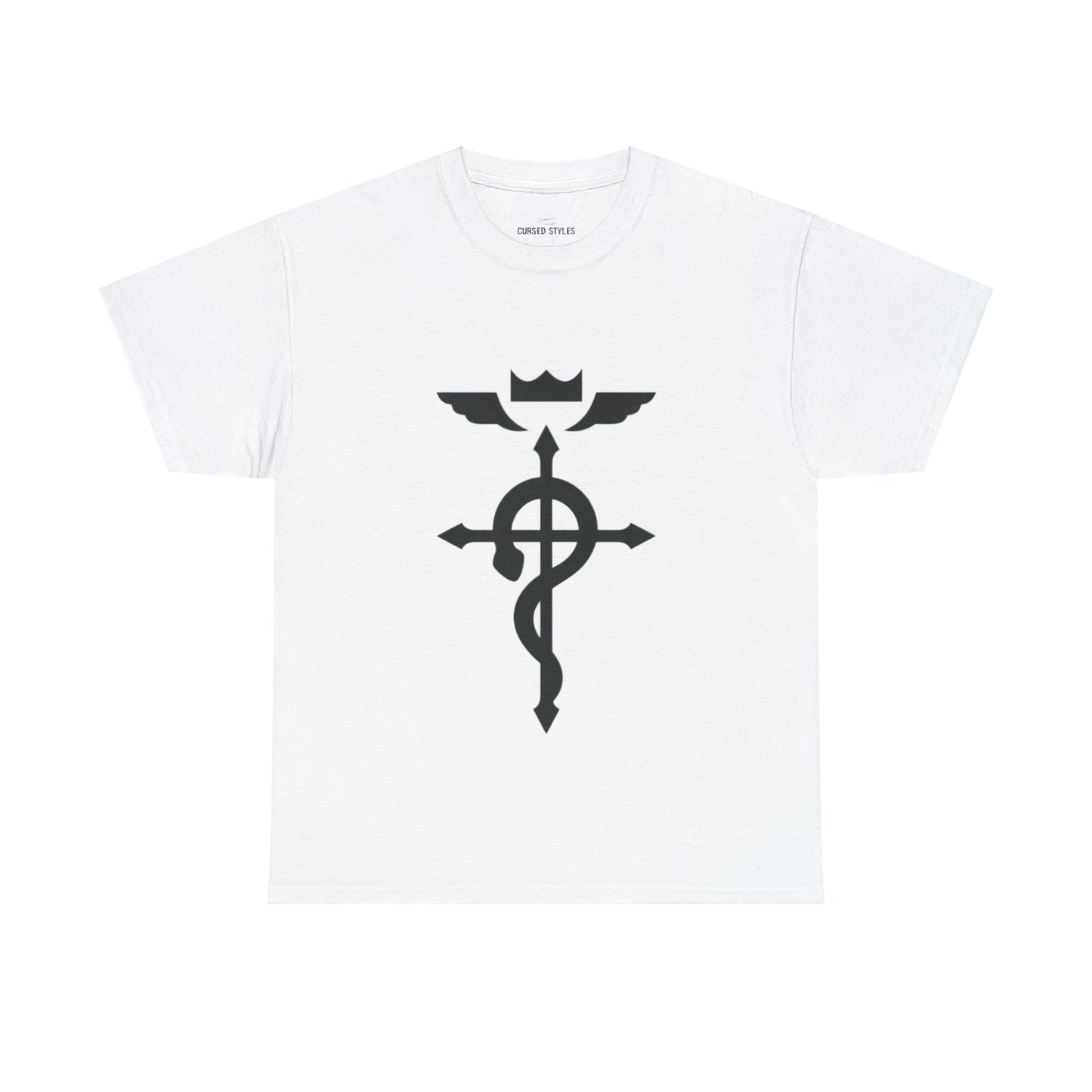 Unisex Heavy Cotton T-shirt - "Edward Elric" from Fullmetal Alchemist