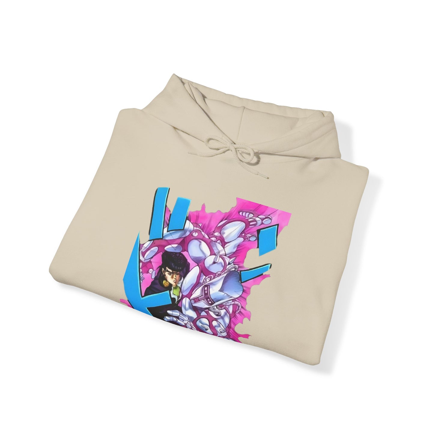 Unisex Heavy Blend™ Hoodie - "Crazy Diamond Manga" from JoJo´s Bizarre Adventure