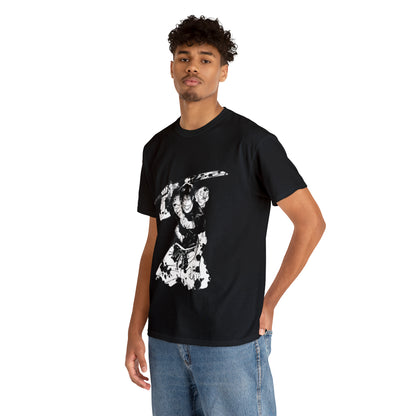 Unisex Heavy Cotton T-shirt - "Toji Fushiguro" From Jujutsu Kaisen