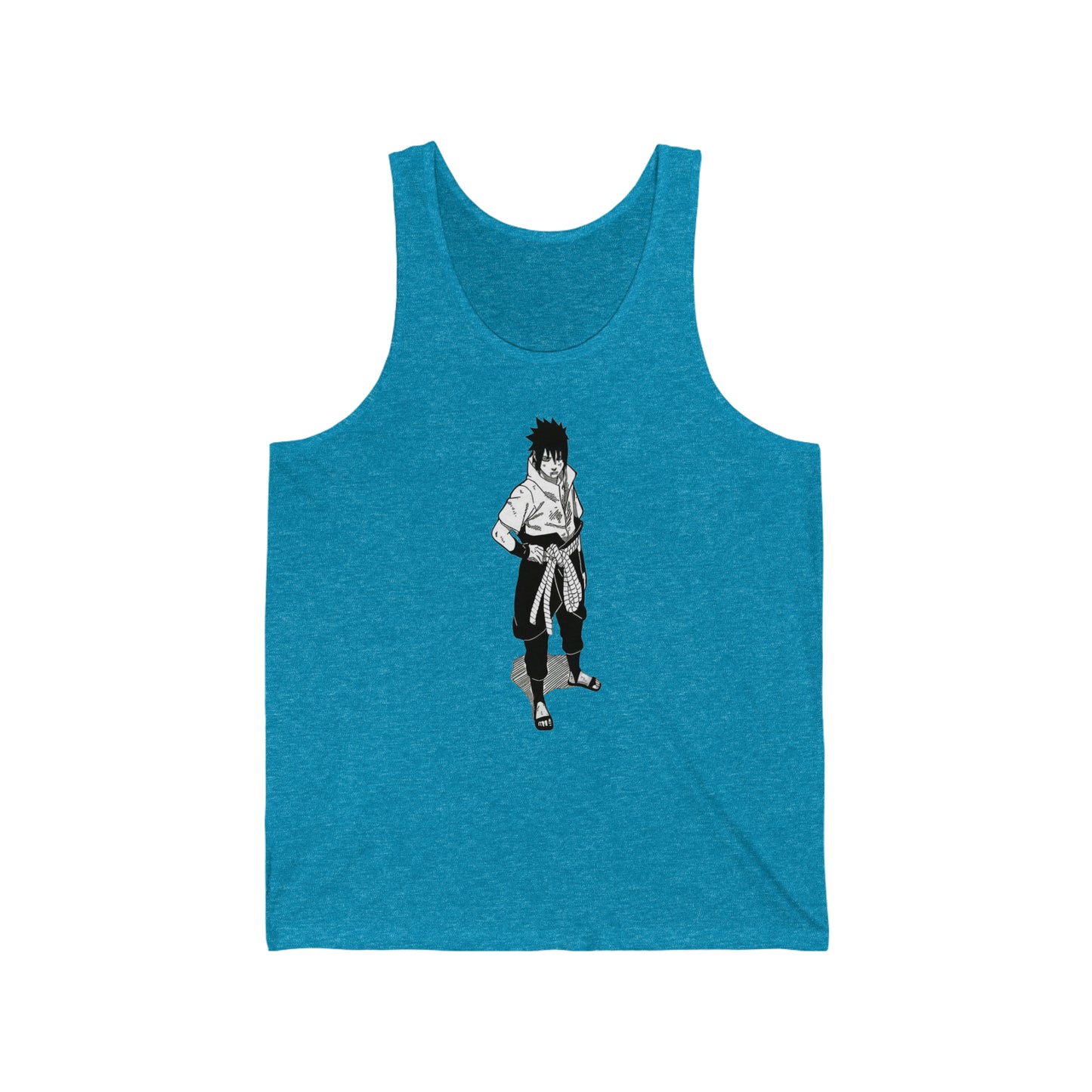 Unisex Tank Top - "Sasuke Final Battle Manga" from Naruto Shippuden