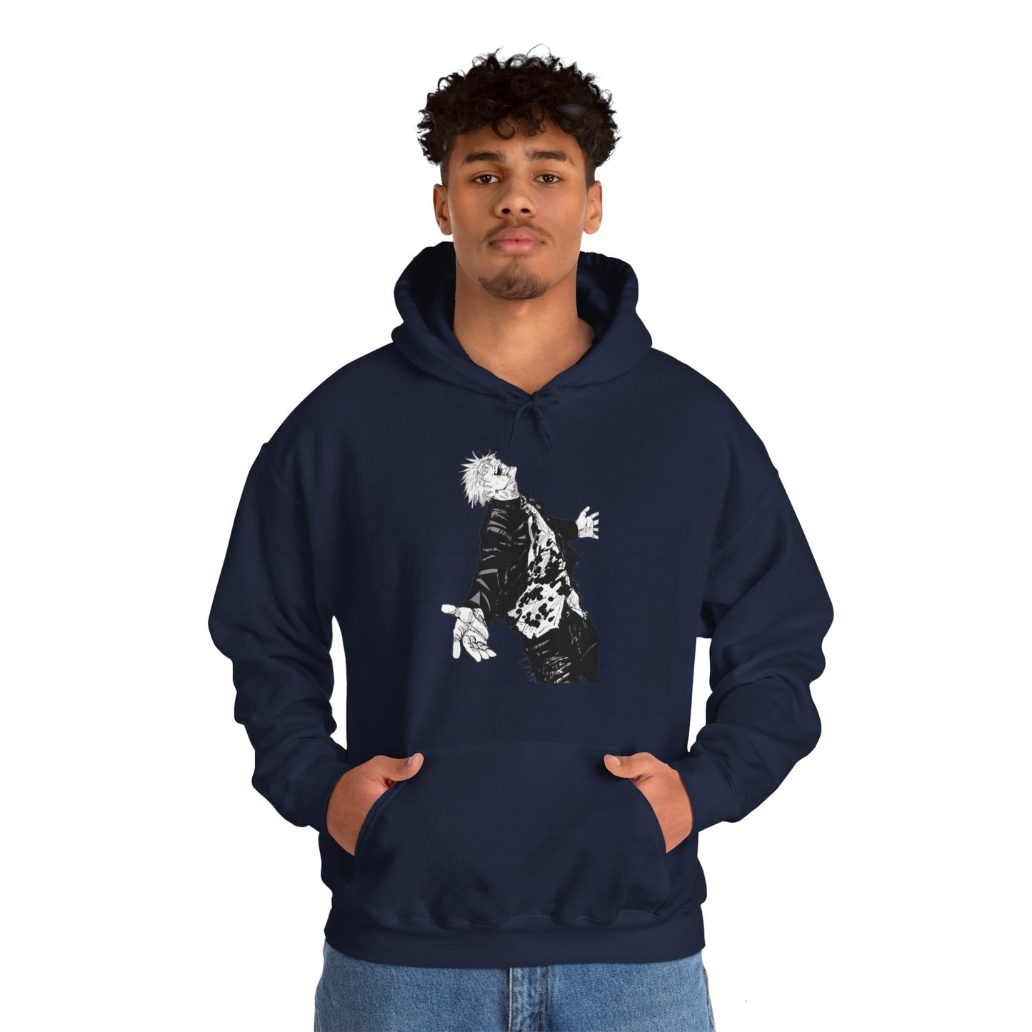 Unisex Heavy Blend™ Hoodie "Satoru Gojo" From Jujutsu Kaisen