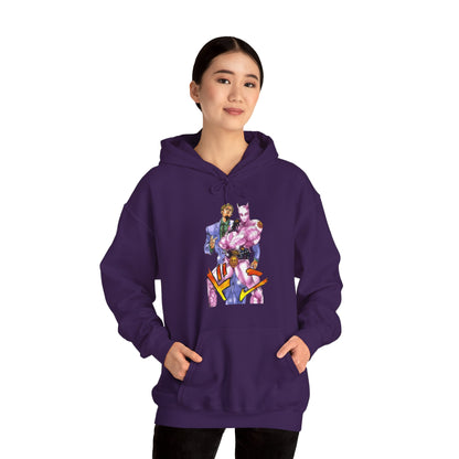 Unisex Heavy Blend™ Hoodie - "Killer Queen Manga" from JoJo´s Bizarre Adventure