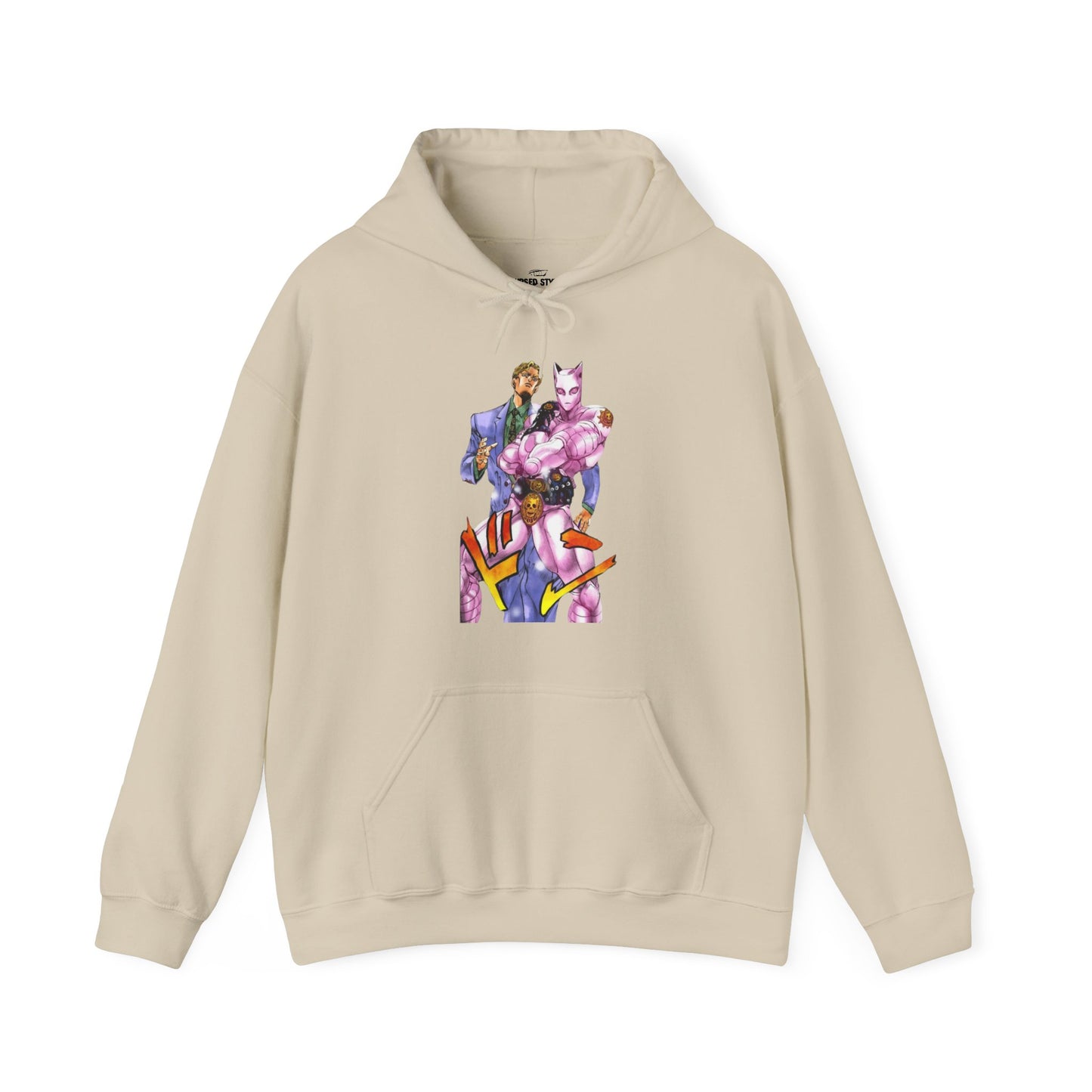 Unisex Heavy Blend™ Hoodie - "Killer Queen Manga" from JoJo´s Bizarre Adventure