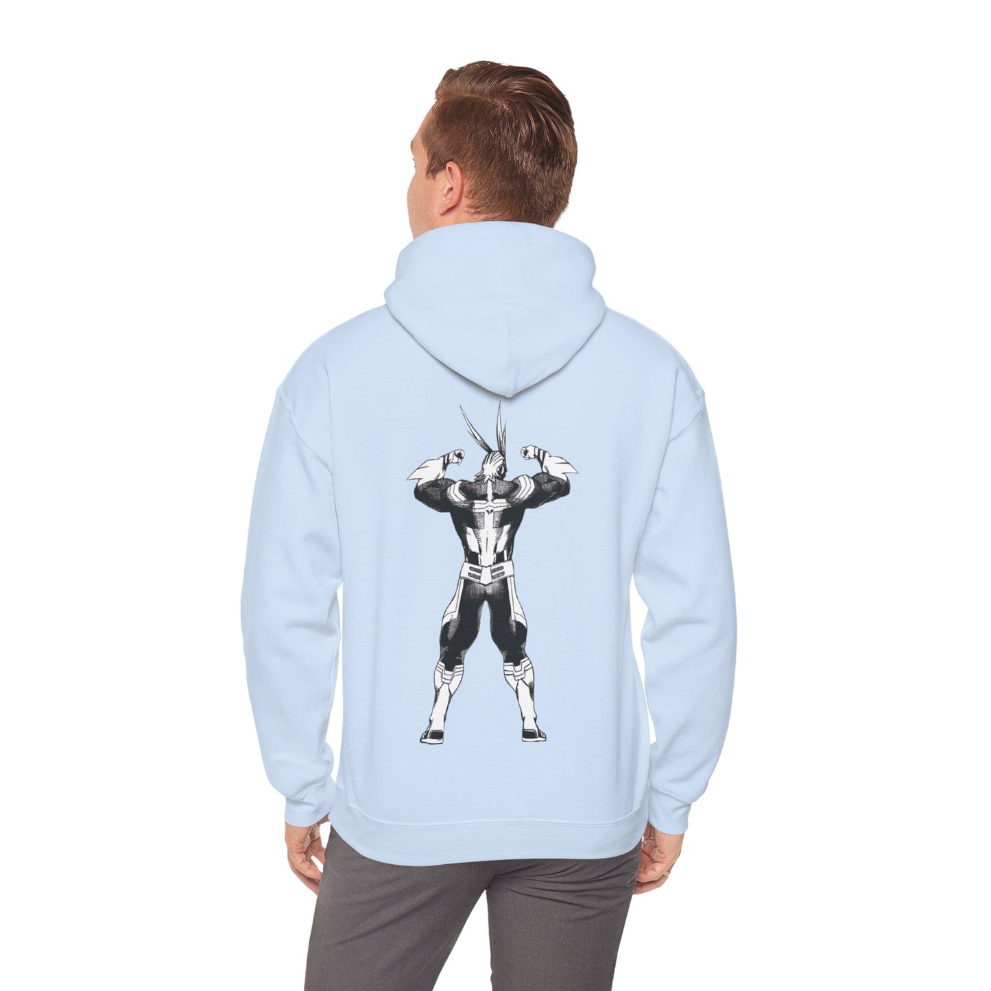 Unisex Heavy Blend™ Hoodie - "All Might Manga" from My Hero Academia