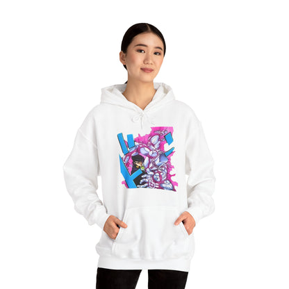 Unisex Heavy Blend™ Hoodie - "Crazy Diamond Manga" from JoJo´s Bizarre Adventure