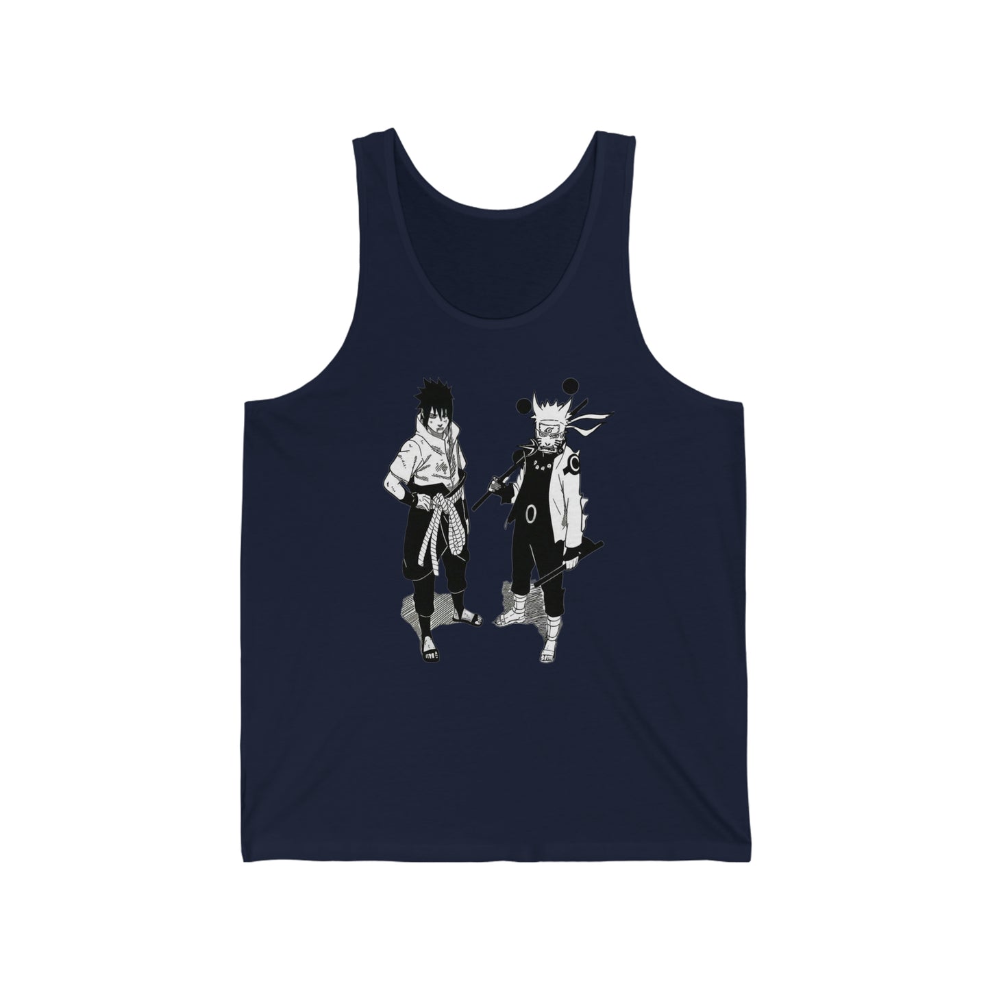 Unisex Tank Top - "Naruto & Sasuke Manga 2" from Naruto Shippuden