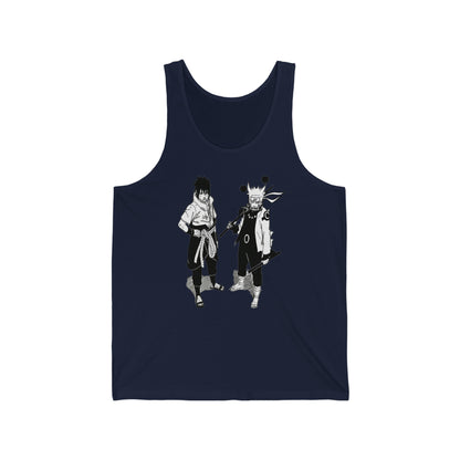 Unisex Tank Top - "Naruto & Sasuke Manga 2" from Naruto Shippuden