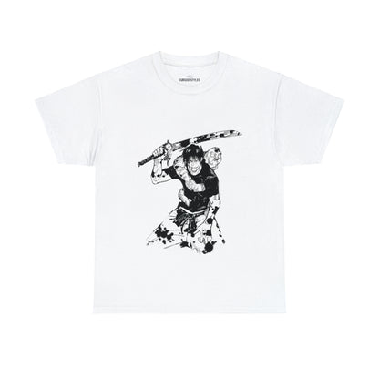 Unisex Heavy Cotton T-shirt - "Toji Fushiguro" From Jujutsu Kaisen