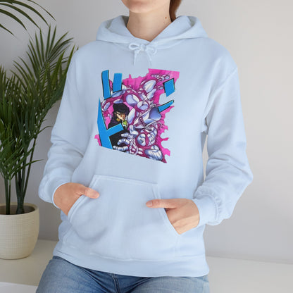 Unisex Heavy Blend™ Hoodie - "Crazy Diamond Manga" from JoJo´s Bizarre Adventure