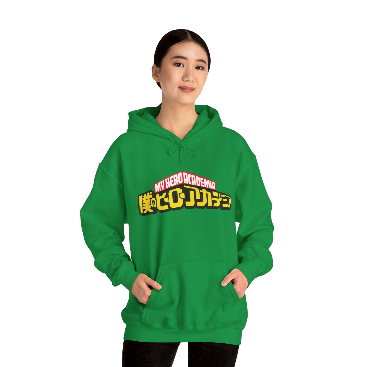 Unisex Heavy Blend™ Hoodie - "Deku Manga" from My Hero Academia