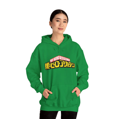 Unisex Heavy Blend™ Hoodie - "Deku Manga" from My Hero Academia