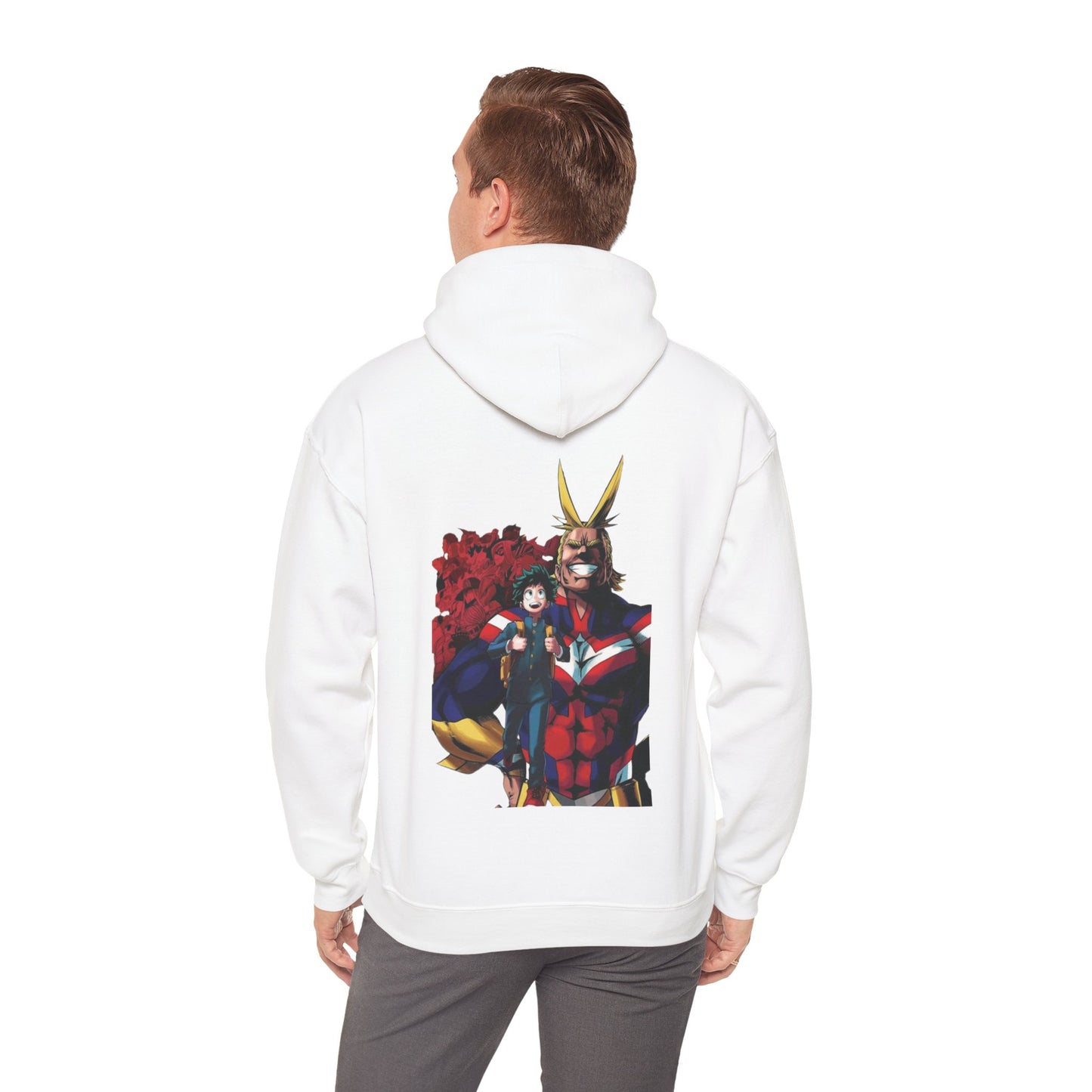 Unisex Heavy Blend™ Hoodie - "Manga Cover 1" from My Hero Academia