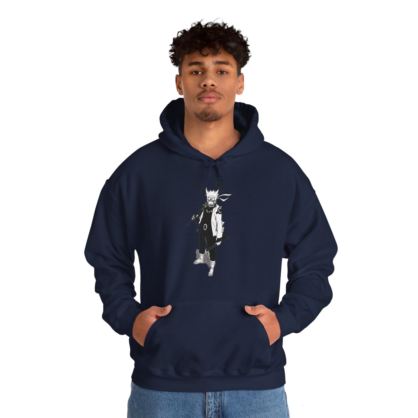 Unisex Heavy Blend™ Hoodie - "Naruto Six Path Manga" from Naruto Shippuden