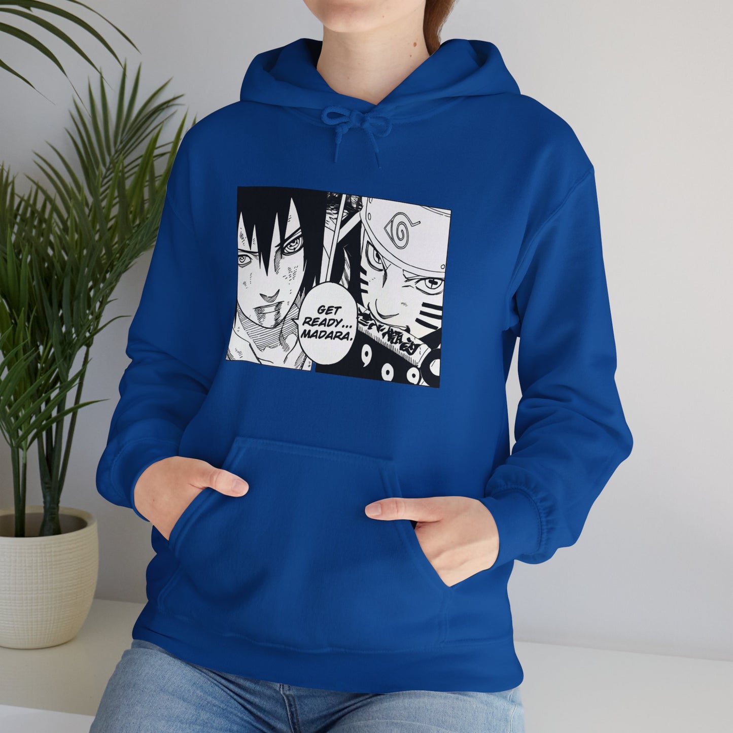 Unisex Heavy Blend™ Hoodie - "Naruto & Sasuke Manga" from Naruto Shippuden