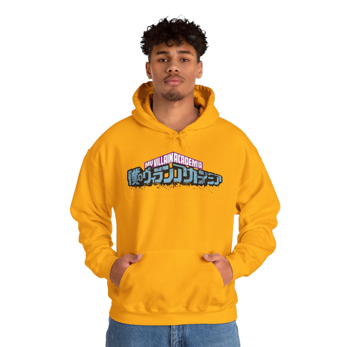 Unisex Heavy Blend™ Hoodie - "Dabi Manga" from My Hero Academia