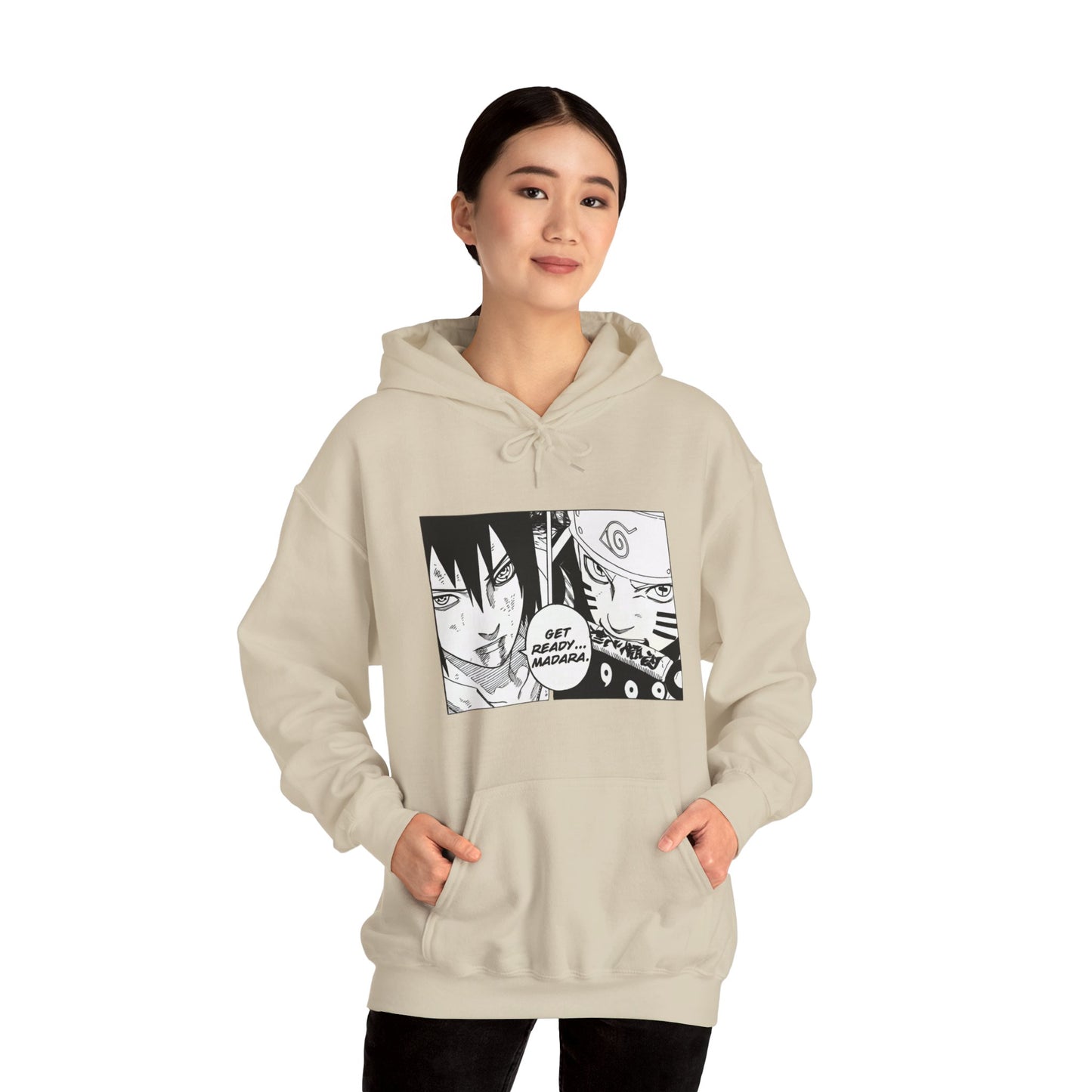 Unisex Heavy Blend™ Hoodie - "Naruto & Sasuke Manga" from Naruto Shippuden