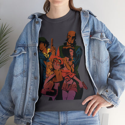 Unisex Heavy Cotton T-shirt - "The Bebop Crew" from Cowboy Bebop