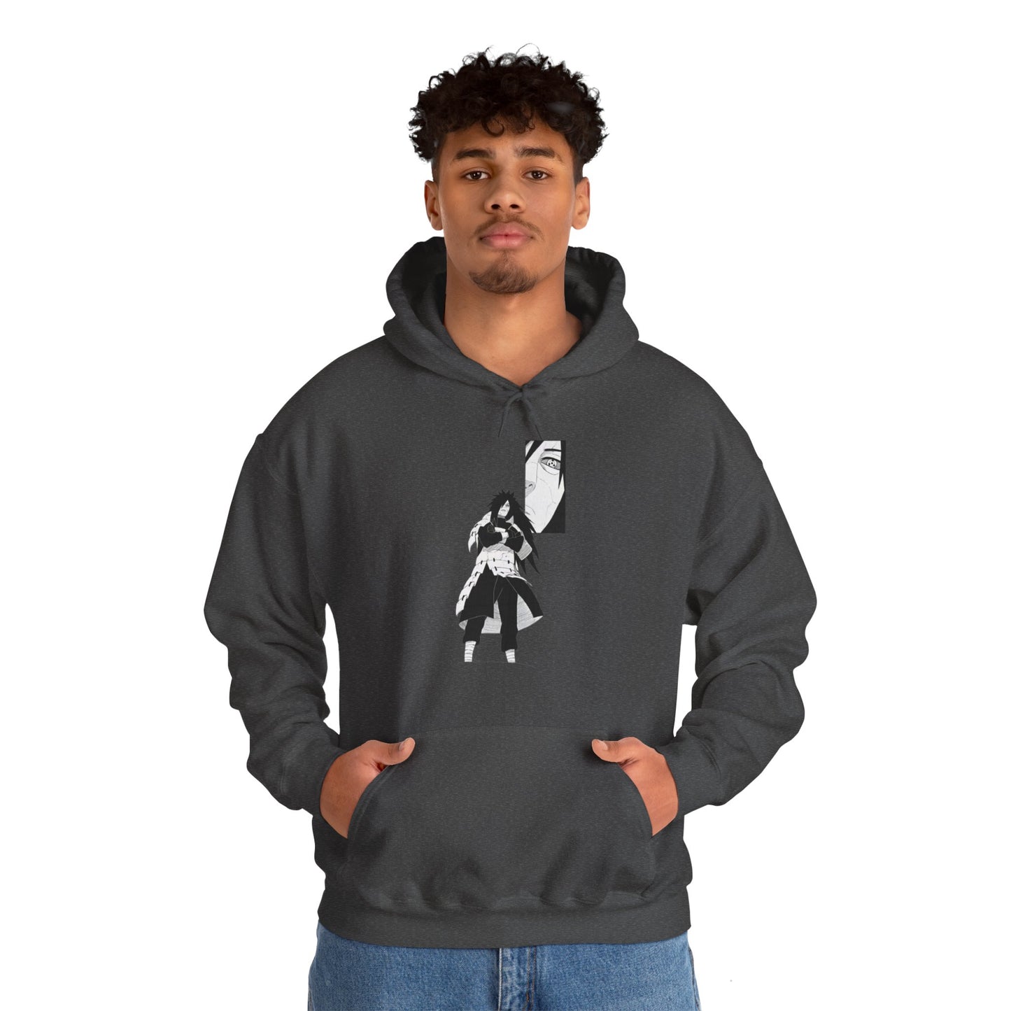 Unisex Heavy Blend™ Hoodie - "Madara´s First Manga Appearance" from Naruto Shippuden