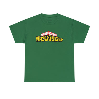 Unisex Heavy Cotton T-shirt - "Deku Manga" from My Hero Academia