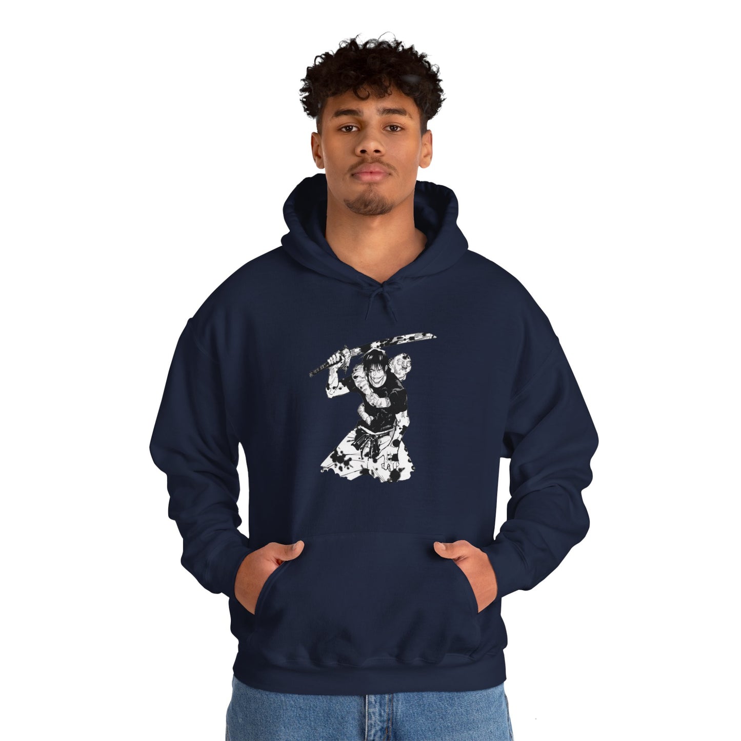 Sudadera con capucha unisex Heavy Blend™ "Toji Fushiguro" de Jujutsu Kaisen 