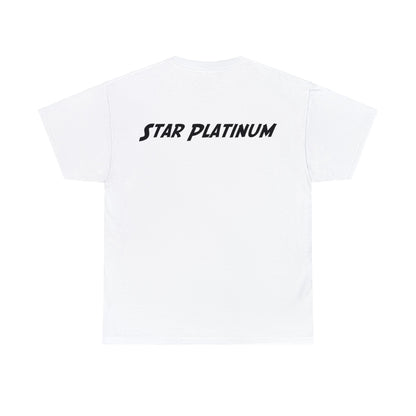 Unisex Heavy Cotton T-shirt - "Star Platinum Manga" from JoJo´s Bizarre Adventure