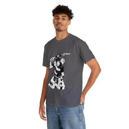 Unisex Heavy Cotton T-shirt - "Toji Fushiguro" From Jujutsu Kaisen