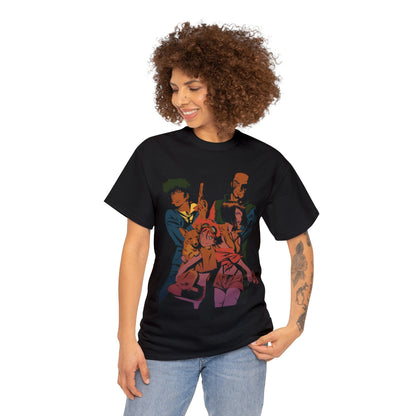 Unisex Heavy Cotton T-shirt - "The Bebop Crew" from Cowboy Bebop