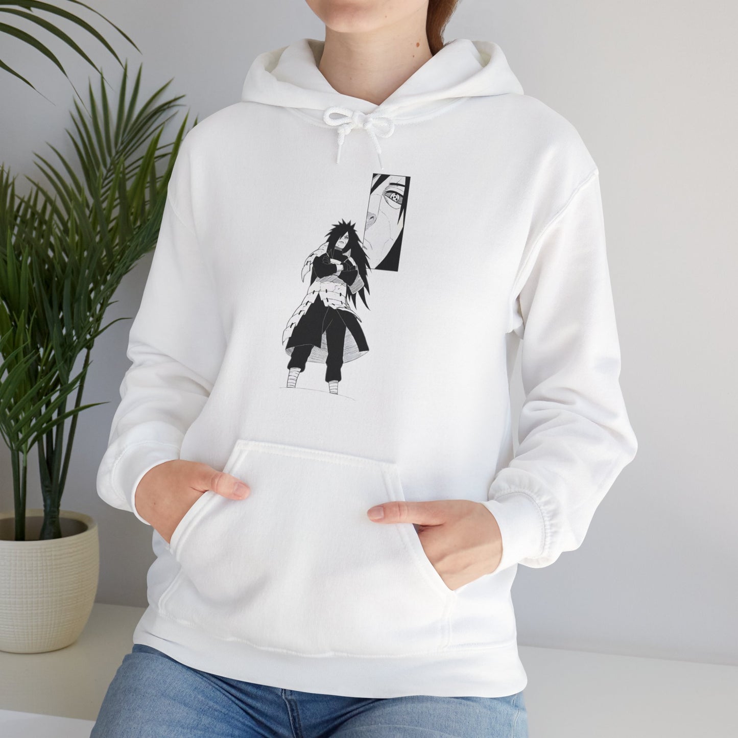 Unisex Heavy Blend™ Hoodie - "Madara´s First Manga Appearance" from Naruto Shippuden