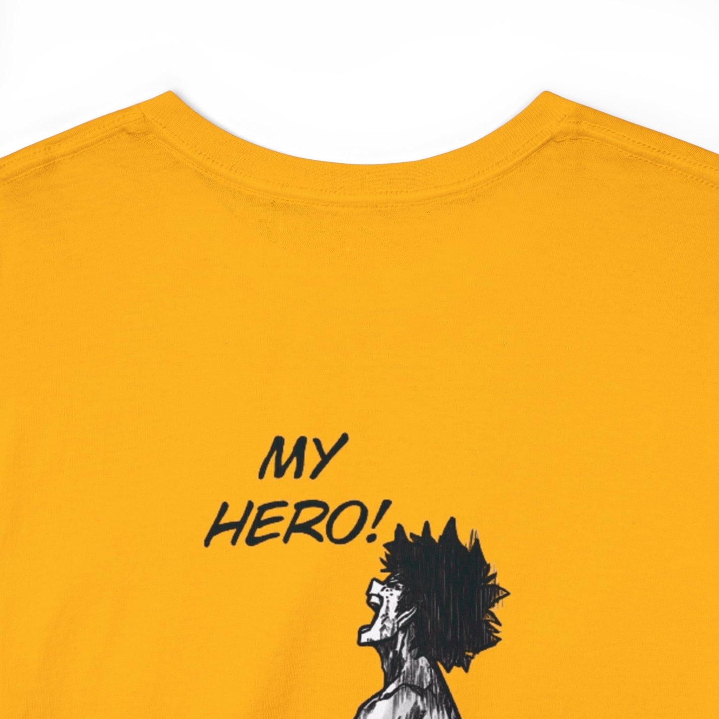 Unisex Heavy Cotton T-shirt - "Deku Manga" from My Hero Academia