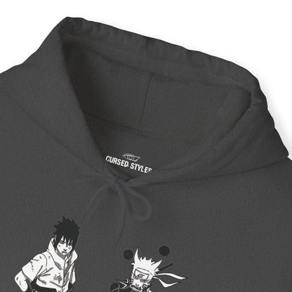 Unisex Heavy Blend™ Hoodie - "Naruto & Sasuke Manga 2" from Naruto Shippuden