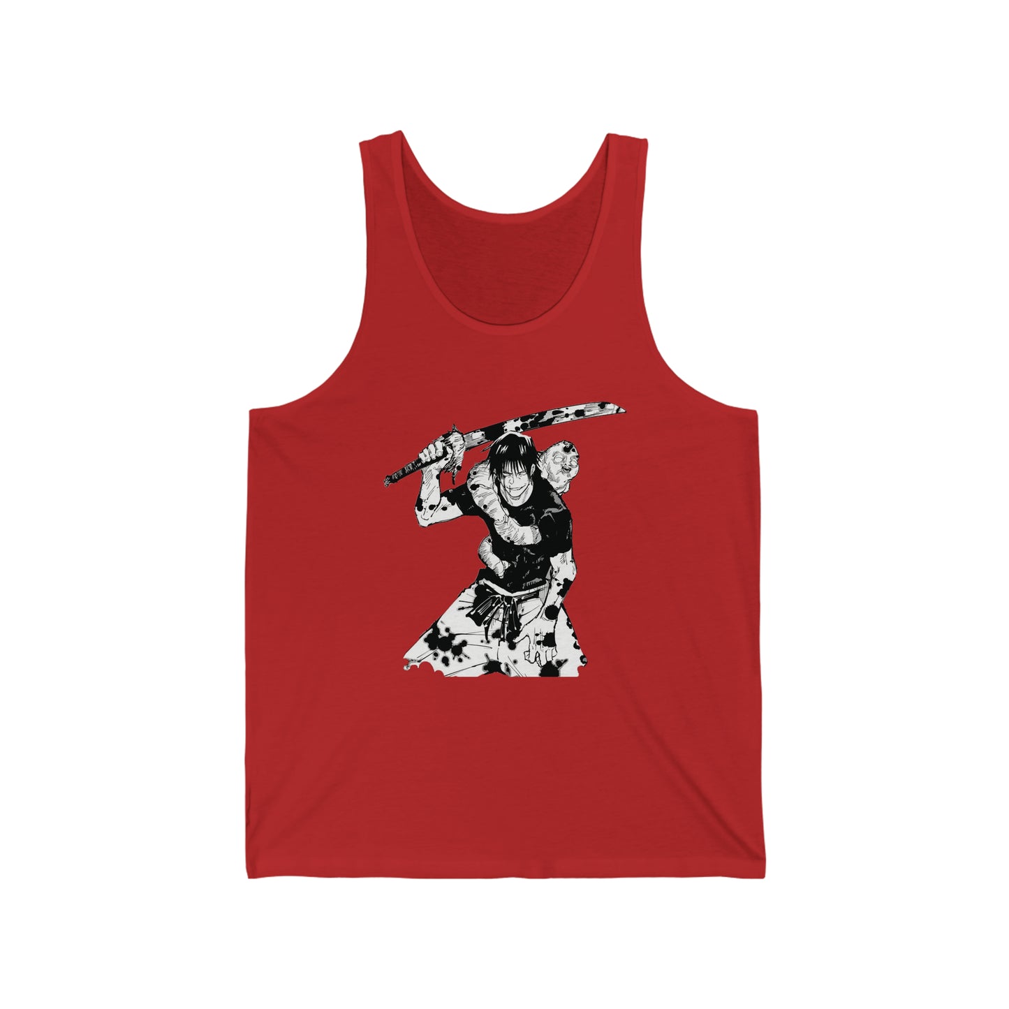 Unisex Tank Top "Toji Fushiguro" From Jujutsu Kaisen