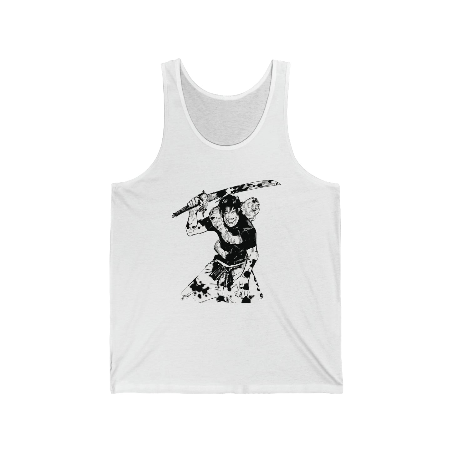 Unisex Tank Top "Toji Fushiguro" From Jujutsu Kaisen