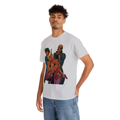 Unisex Heavy Cotton T-shirt - "The Bebop Crew" from Cowboy Bebop