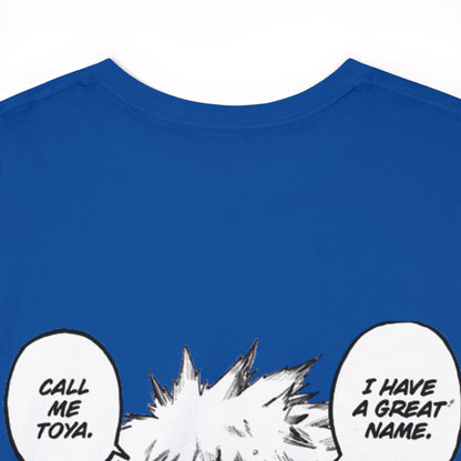 Unisex Heavy Cotton T-shirt - "Dabi Manga" from My Hero Academia