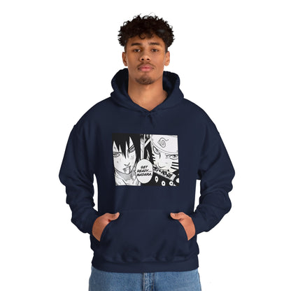 Unisex Heavy Blend™ Hoodie - "Naruto & Sasuke Manga" from Naruto Shippuden